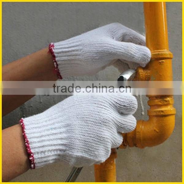 Rough yarn cotton knitted Labour working gloves