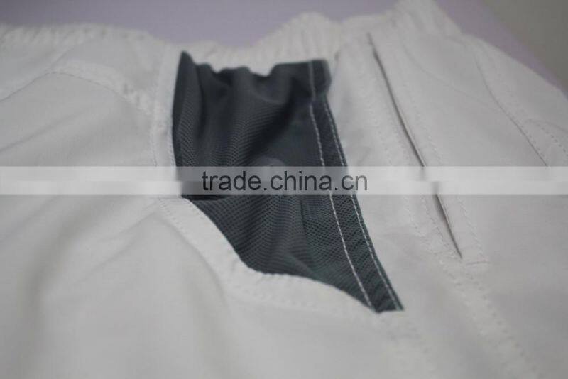 2016 WHOLESALE OEM SUBLIMATED BEACH WEAR SWIMMING TRUNKS WITH TRANGLE MESH LINER