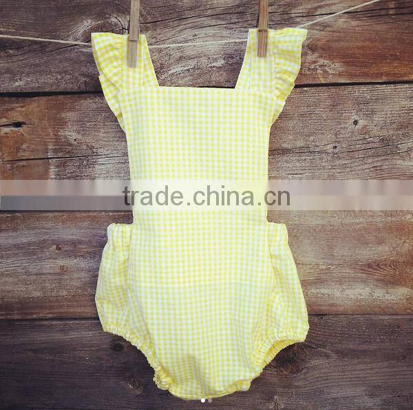 Baby Floral Patterns Vintage Romper Toddler Girls Cotton Sleeveless Bodysuit Infant Summer Clothing