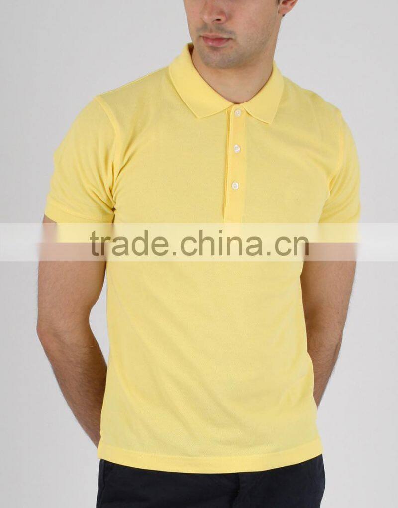 Men's High Fashion Trendy Polo Shirts Blank Polo shirts with button