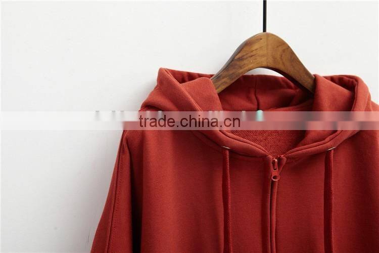 Custom OEM Fashion Wholesale Ladies Hoody /Hot Selling Women Casual Dress