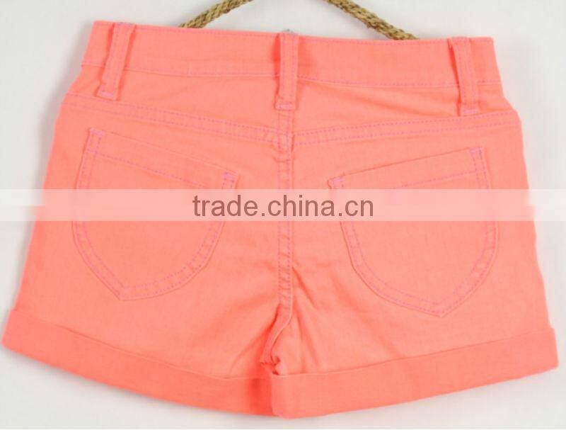 Lastest Launch hight Quality Fashion Candy Color Chino Shorts
