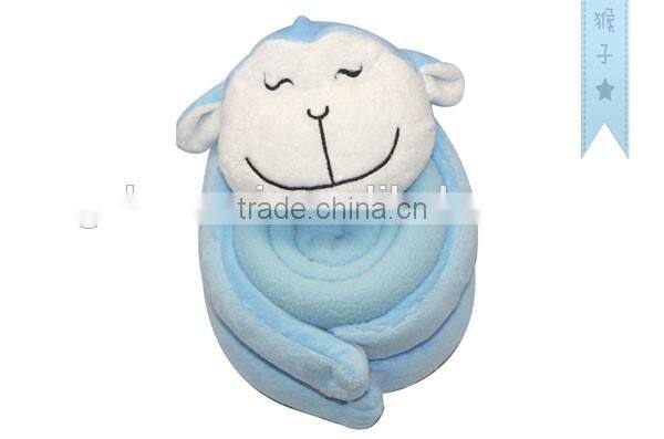 China supplier 3D animal baby blanket
