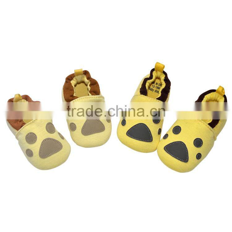 Cute dog footprint embroidered Baby shoes