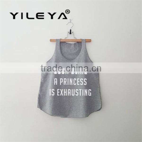 Fashionable top quality Print polyester T-shirt