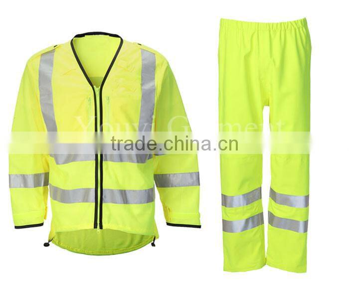 light weight mesh 115-125gsm 100%polyester workwear uniform
