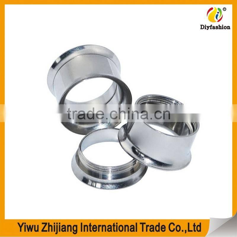 Stainless Steel Screw Expander Flesh Tunnels Body Piercing Gauges