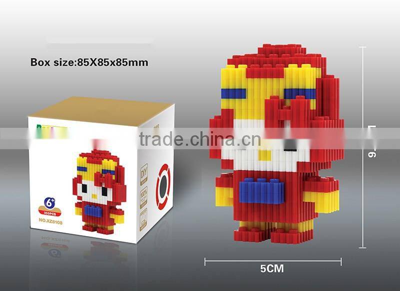 Hot Sale Figure Mode 3D Mini Diamond Blocks Educational Building Blocks Toys for Childrens Gift