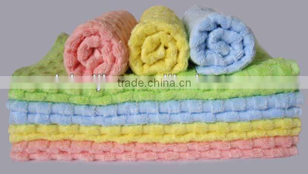 High Grade Bamboo Viscose with Cotton Square Hand Towel Super Soft Comfortable