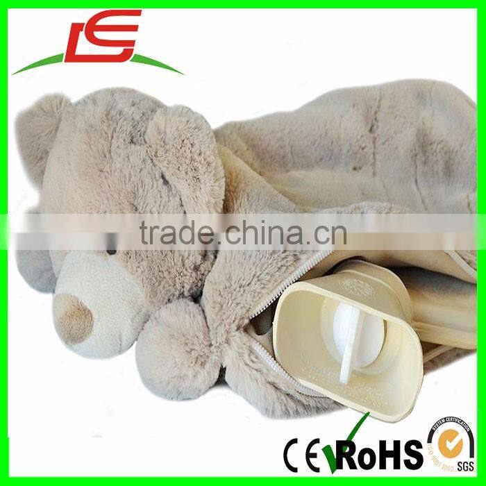 Wholesale Plush Teddy Bear Hot Water Bottle Cover