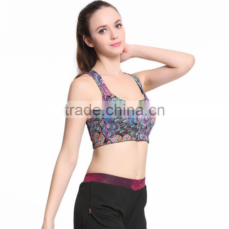 Hot Sexy Woman Sports Bra Top