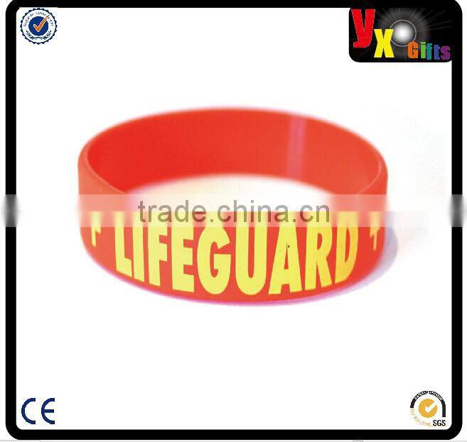 PROCIRCLE CrossFit Silicone Rubber Bracelet Set 2-Pack