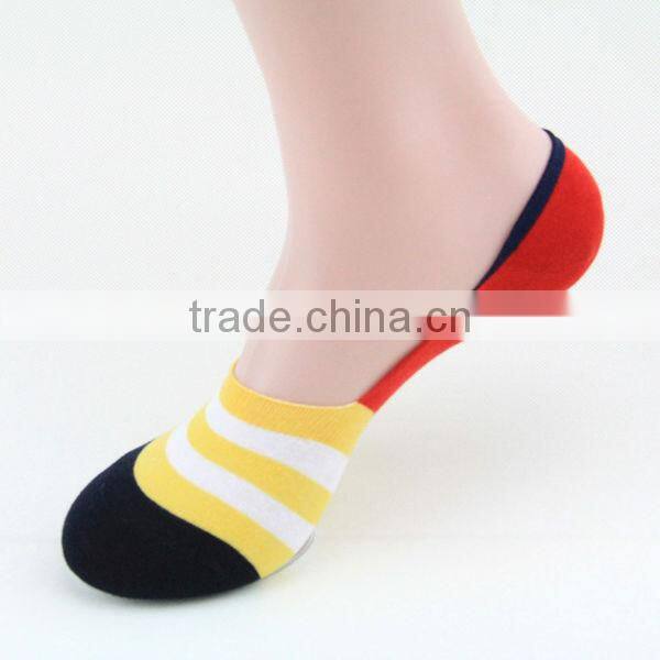 fancy cotton men boat socks