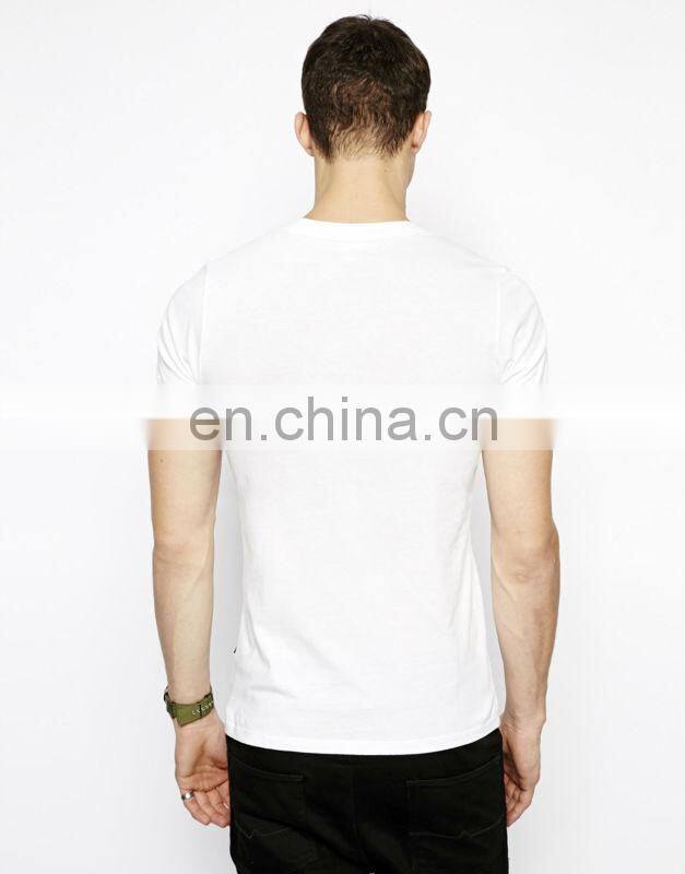 2014 new highest quality G.S.RAW printed blank V-neck boy dry fit design for man chinese supplier custom t-shirt model-sc154
