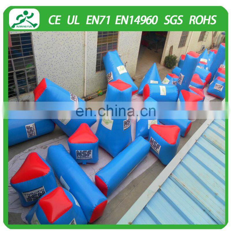 32 pcs/set wholesale obstacle inflatable paintball bunkers