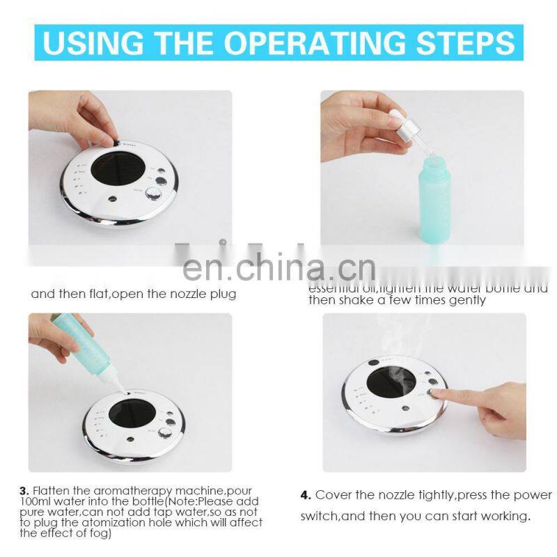 UFO Shape Solar Powered Car Air Freshener Air Purifier for Car, UFO Car Air Purifier Ionizer Oxygen Bar