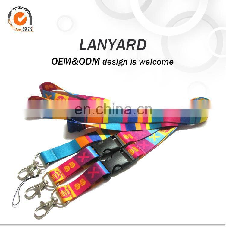 Lanyard No Minimum !! polyester lanyard with logo custom for business events