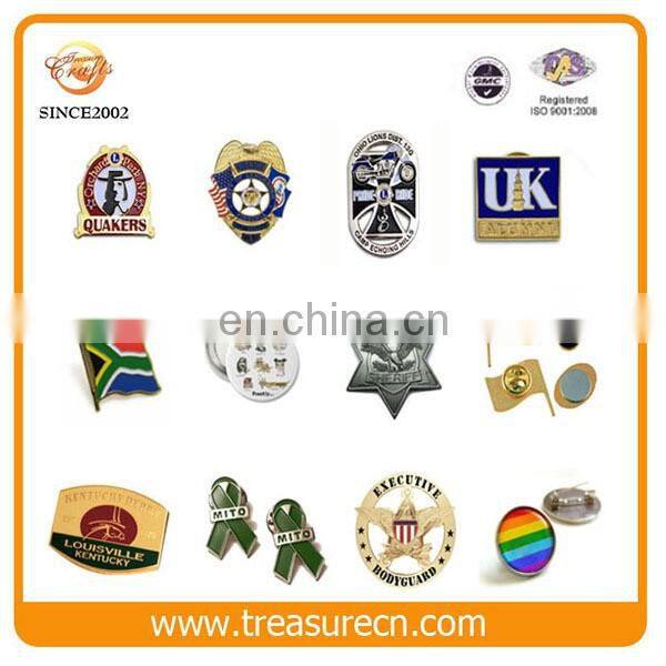 Wholesale custom high quality hard enamel cartoon metal lapel pin