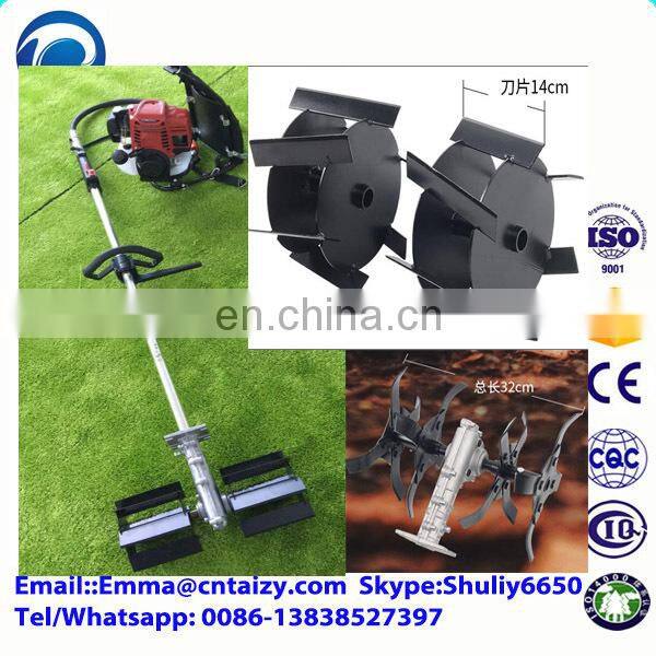 mini gasoline power weeder Gasoline Power Tiller Weeder gasoline engine agriculture weeding machine