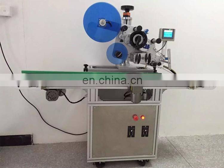 flat surface label applicator plastic bag labeling machine on hot sale