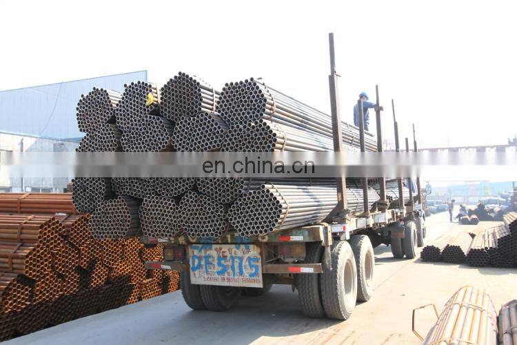 Black painting steel pipe schedule 40, red painted welding carbon steel pipe