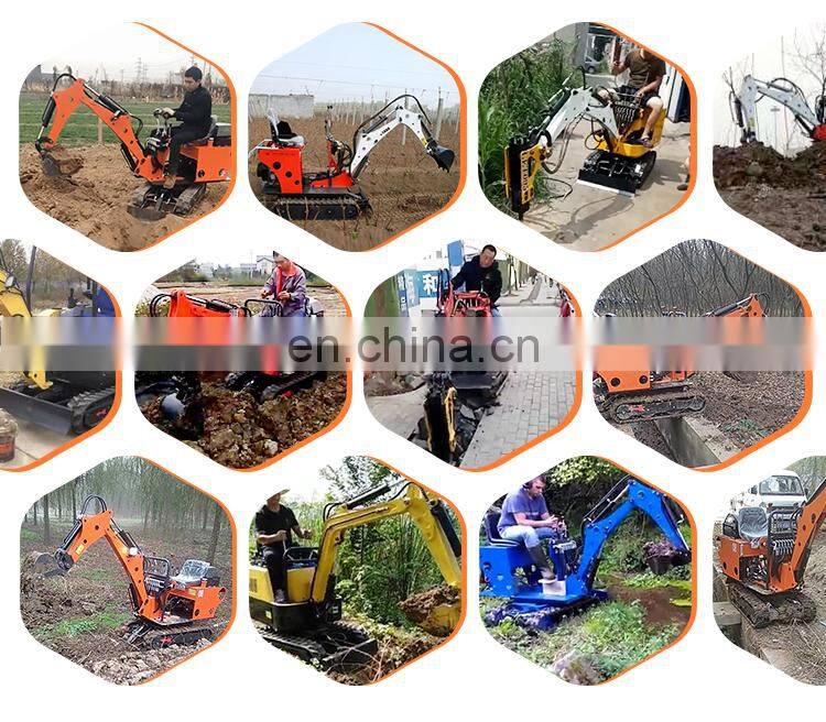 Factory price customized 800kg electric hydraulic mini excavator with CE certification