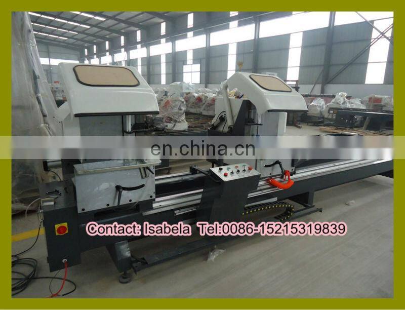PVC&Alu profile cutting saw / Double head precision saw (LJZB-500X4200)