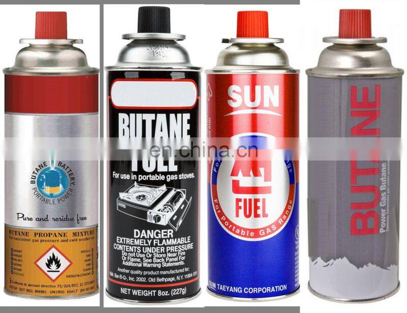 BUTANE GAS CARTRIDGE 220g - 250g / MADE IN KOREA