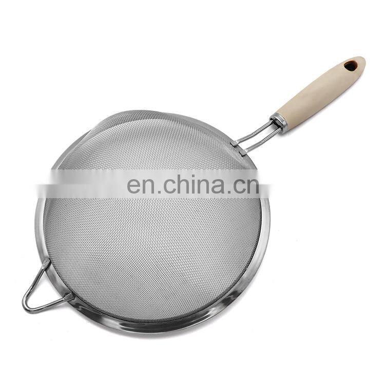 Professional Stainless Steel Kitchen Mesh Strainer