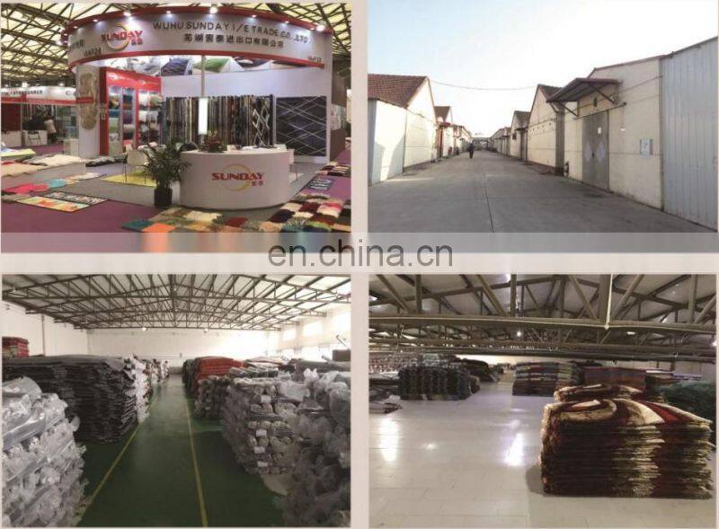 2017 New polyester Anti-slip memory foam Bath Mat