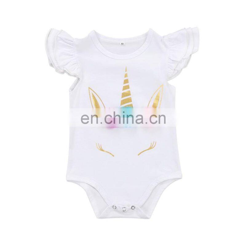 Cheap clothes bodysuit baby clothes romper onesie cotton custom baby romper