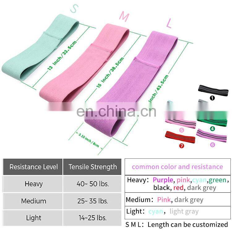 Hip Circle Fabric Elastic Resistance Band