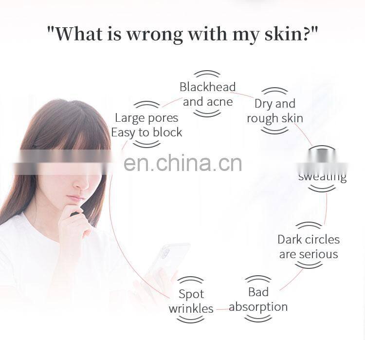 2019 Home water oxygen facial oxygen small bubbles face cleaning beauty mini device