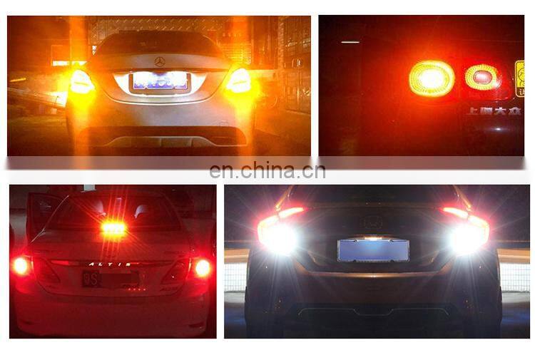 EMC Design 3156 7440 LED Bulb Without OBD Error Codes and No Hyper Flickering Canbus 21W 1156 LED Bulb for Turn Signal Light