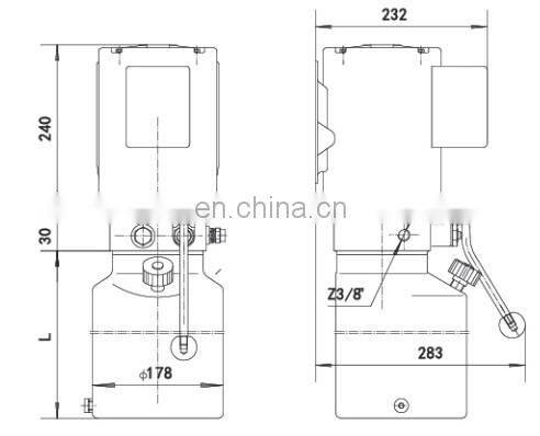 Customization Service Car Lift Hydraulic Power Unit Pack