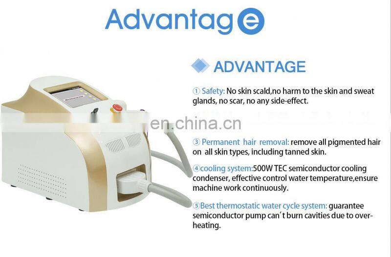 2020 Medical CE approved portable diode laser 808 diode laser machine with 755/808/1064