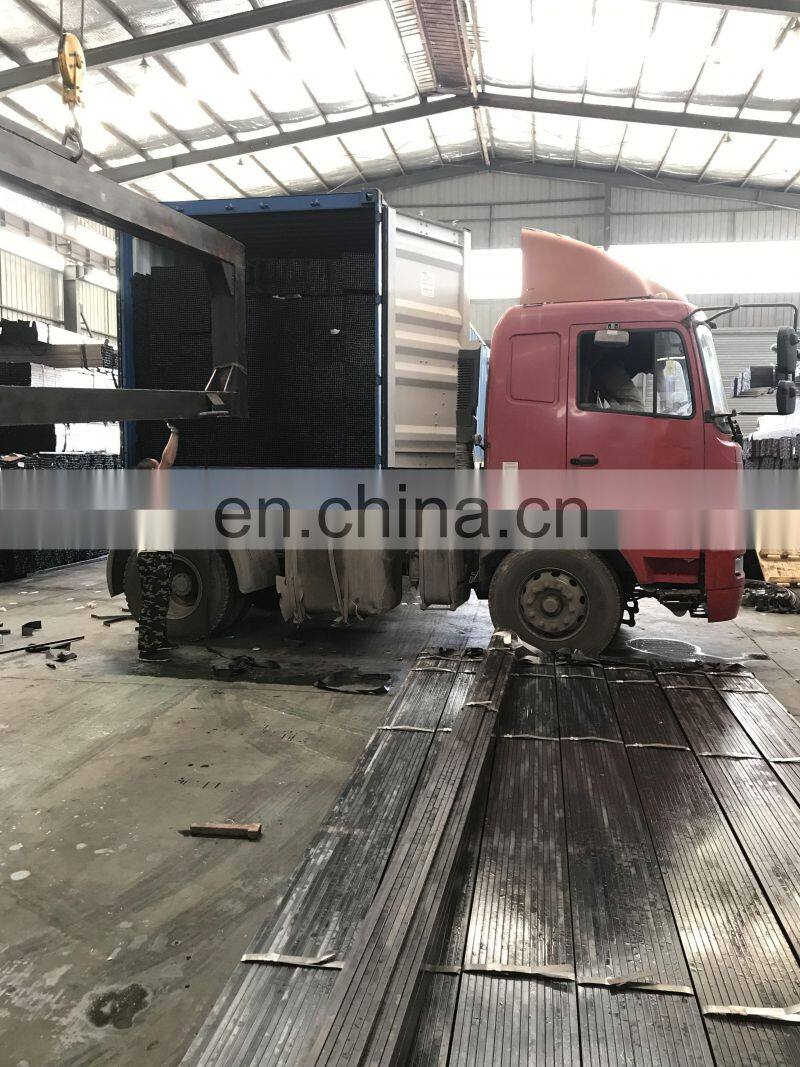 Q195 Materials ERW Black Square Tube/Cold Rolled Black Annealed Steel Tube