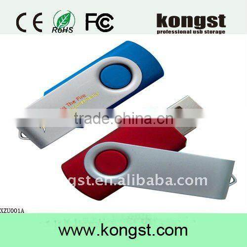 8g China Factory direct product plastic paper clip usb flash drive