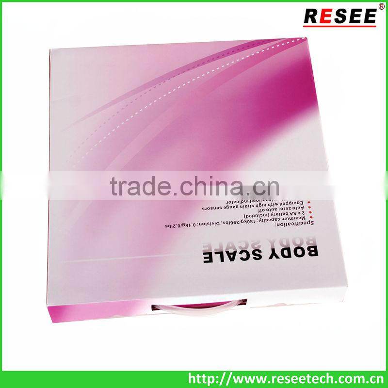 digital body fat weighing scale with large screen(RS-1014)