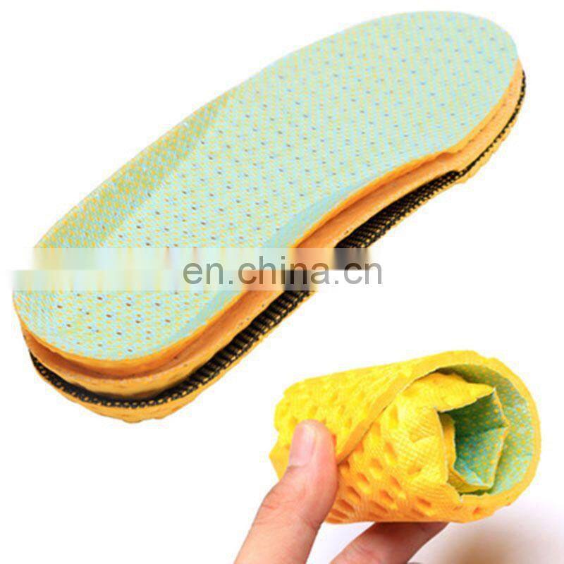 1pair Stretch Breathable Deodorant Shoe Running Cushion Insoles Pad Insert 35-40