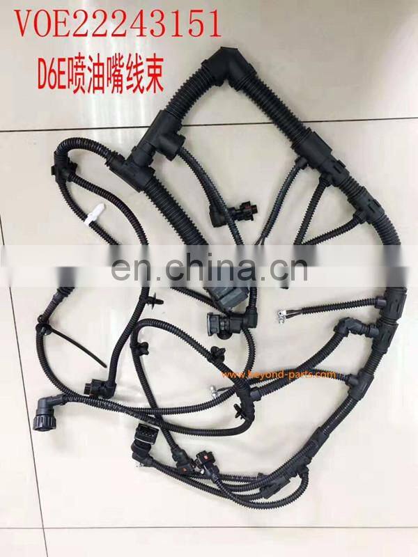 EC210B Excavator D6E injector harness wires VOE22243151 22243151