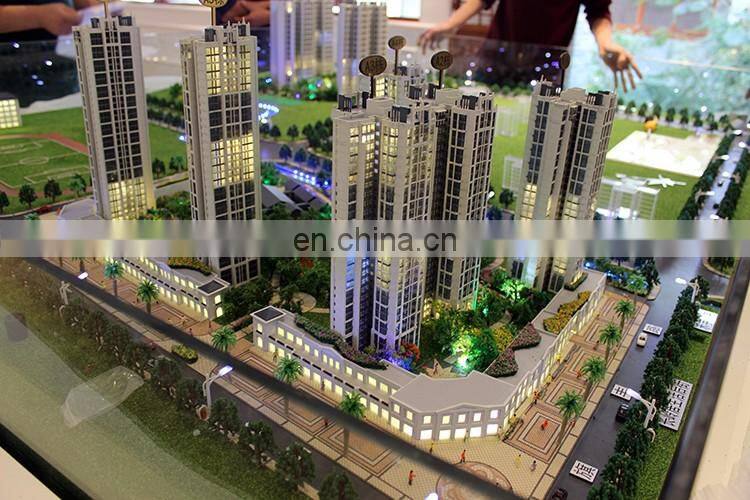 Guangzhou model making, luxury residential house modeling in architecture