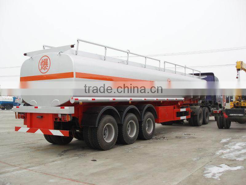 3 axles fuel oil tanker semi trailer