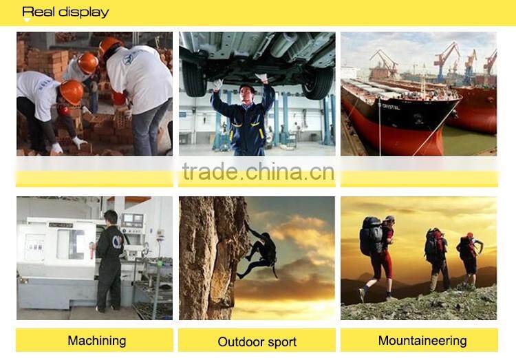 Weight Lifting Gloves Industrial Leather Hand Gloves LG013