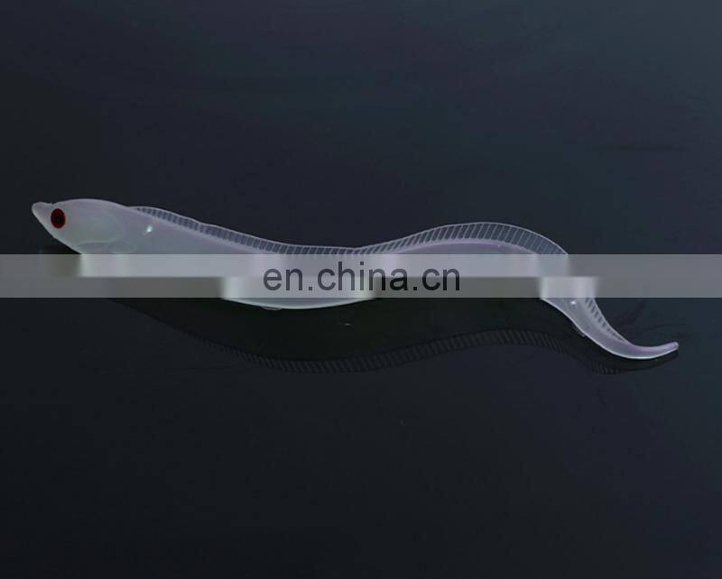 Pesca 150mm 3.5g Soft Fishing Bait 7 Colors Luminous Baits Lures Saltwater Ribbonfish Lures