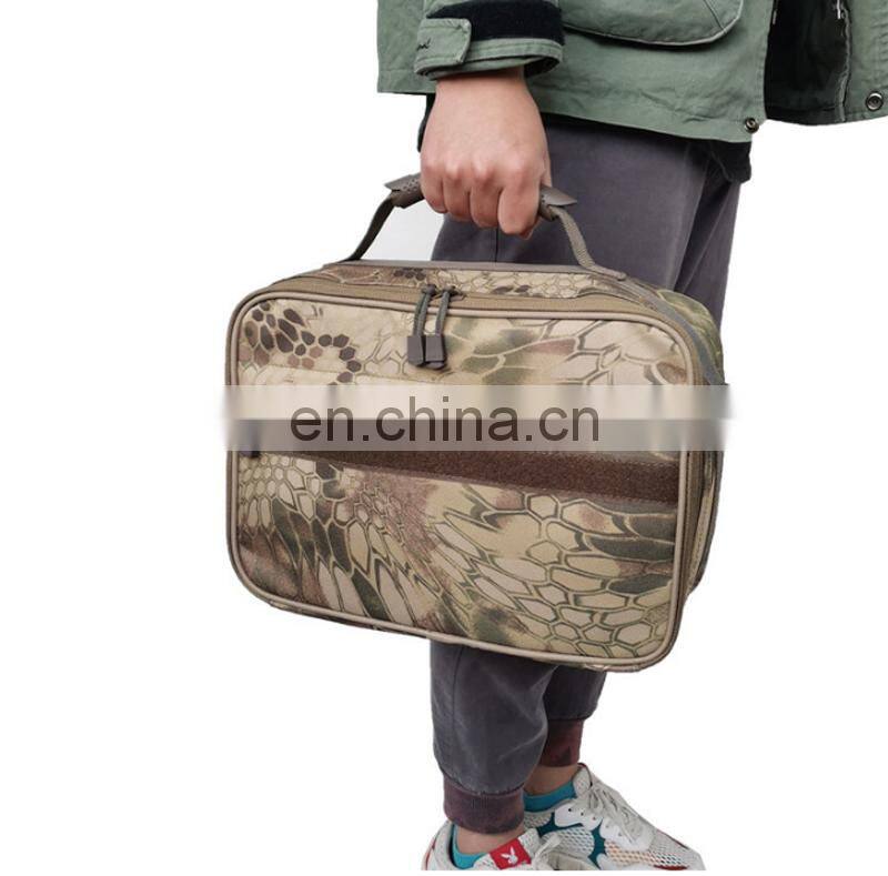 Large capacity Adjustable 6 Compartments Shoulder multi-pocket fishing reel fishing line box Fly Fishing Bag