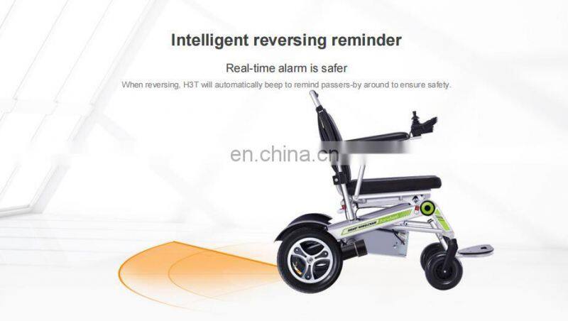 new remote lightweight auto-folding power wheelchair H3T-TY LANTSUN