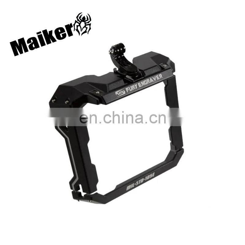 Furyengraver Rearview Mirror Rain Shield cover for Jeep wrangler JK 4x4 Offroad aluminum mirror cover for JL