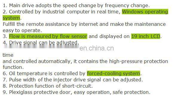 With QR coding,BIP function common rail tester CRS-708A diesel fuel injection pump test bench EPS708