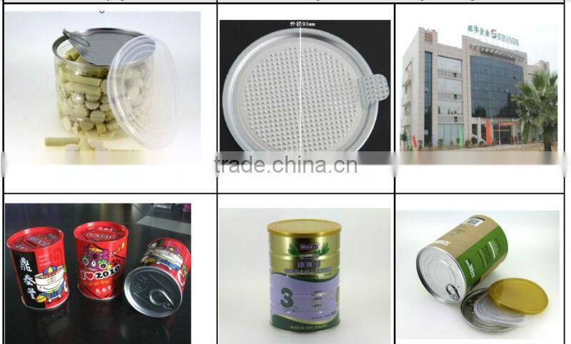 Aluminum / Tinplate Easy Open End / Lid / EOE,PE Cap.